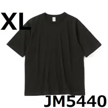 [새상품] [JM5440] [XL] 잭맨 그레이스 티셔츠 반팔 BLK