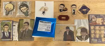 명탐정 코난 아무로와 카자미의 굿즈 세트 8점