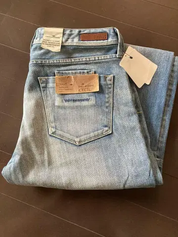 CECIIL Yanuk boys cropped 데님 26 SBL