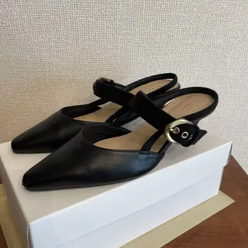 RANDA 블랙 뮬 L 사이즈