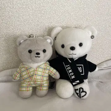 BE:FIRST 곰 봉제 인형 2개 세트 JUNON