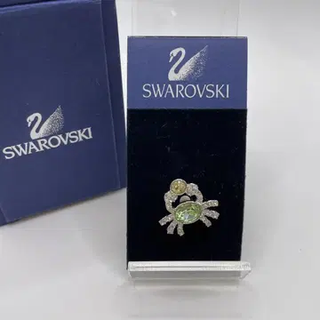 1545 SWAROVSKI 스와로브스키 게 브로치 액세서리
