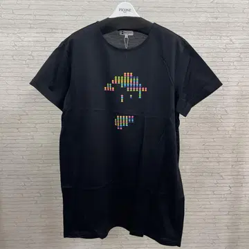 PICONE 블랙 롱 T셔츠 사이즈 L