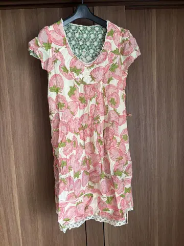 프랑슈리페 셰리라파팜 리버서블 반팔 원피스