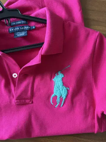 Ralph Lauren The Skinny Polo S 핑크 랄프
