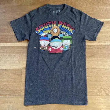 South Park 캐릭터 티셔츠 다크 그레이