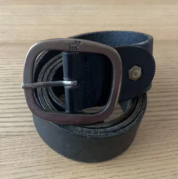 Abercrombie & Fitch(아바클로) 블랙 가죽 벨트