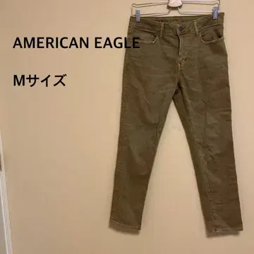 AMERICAN EAGLE/남성용/팬츠/데님/브라운/브라운/무지