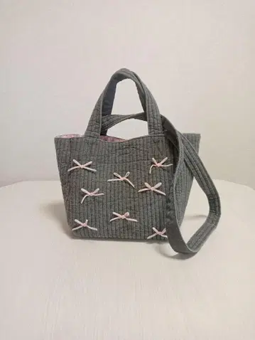 gypsophila 집소필리아 Town Bag S 리본 토트백