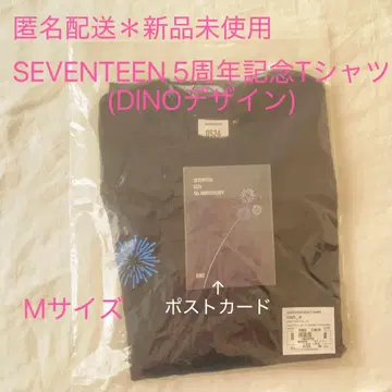 SEVENTEEN DINO 티셔츠 세븐틴 5주년 블랙 디노