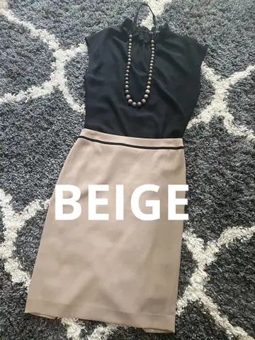 새상품 BEIGE, 베이지 스테디셀러 CINDY 스커트만