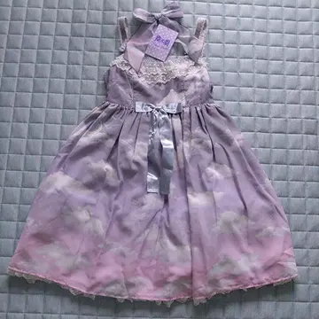 Angelic Pretty Misty Sky JSK + 클립 새상품급