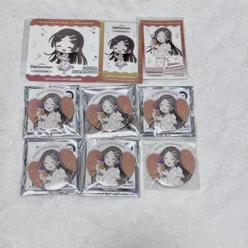학마스 쿠라모토 치나 스이파라 콜라보 굿즈 세트