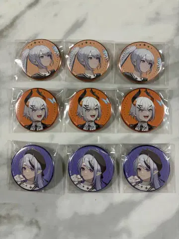 히구치 카에데 레비 에리파 린도 미코토 니지산지 SitR 고베 캔뱃지