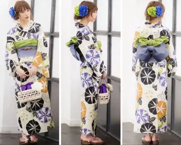 유카타 나팔꽃 여성용