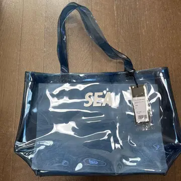 24ss WIND AND SEA SEA CLEAR BAG SAX