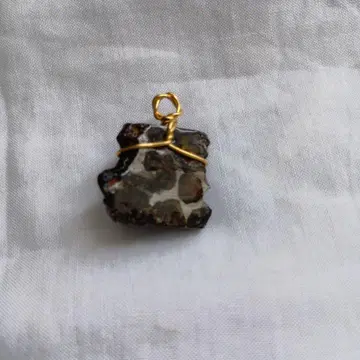 파라사이트 운석 10.3g 21.5mm 펜던트 운석 석철운석 세리코 운석