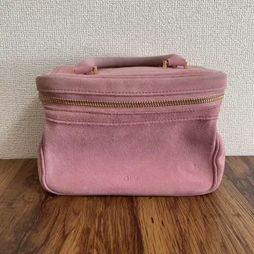 chiiibag 스웨이드 베니티 백 핑크