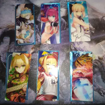 FGO 최종 재림전 편성 화면풍 카드 세이버 묶음 판매