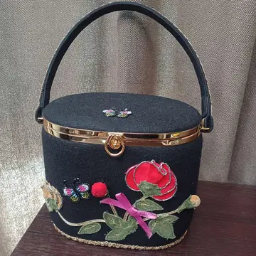ANNA SUI 베니티 백 나비 비즈