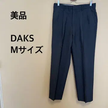 [ 새상품급 ] DAKS/남성용/팬츠/슬랙스/비즈니스/그레이/울 100%