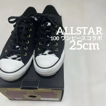 ALLSTAR 100 원피스 콜라보 스니커즈 25cm