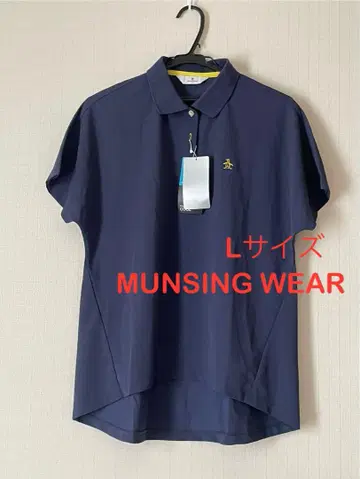 MUNSING WEAR 맨싱 골프웨어 피케 셔츠 L [미사용]
