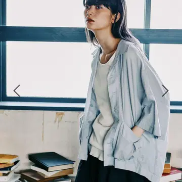 니코앤드 모드 놈코어 코튼 시어 워크 셔츠 색스 M