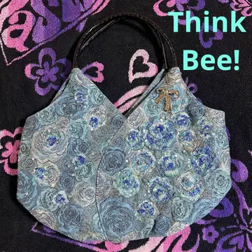 Think Bee 싱크 비 네버엔딩 블루 로즈 백