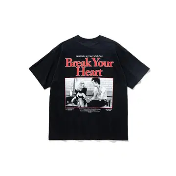 BEDWIN S/S PRINTED TEE 'A.COX' 블랙 M