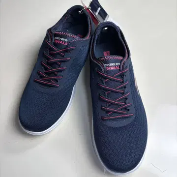 SKECHERS GOWALK 네이비 여성용 스니커즈 23.5cm