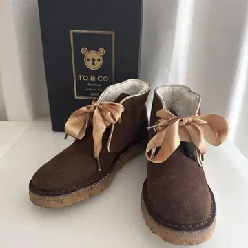 TO&CO 무스탕 숏부츠