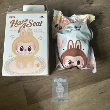 [정품 매장 구매] POP MART 라부부 해브 어 시트 HEHE