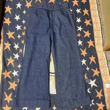 70년대 Wrangler SCOVILL 데님 빈티지 다크 네이비 [레어]