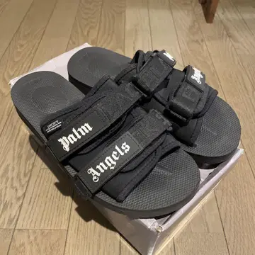 팜 엔젤스 x 스이코크 샌들 블랙 us8 suicoke