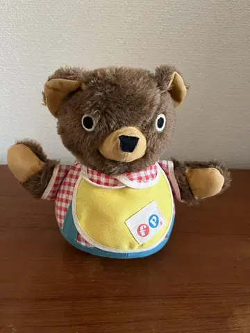 피셔프라이스 곰 봉제 인형 오뚝이 앤티크