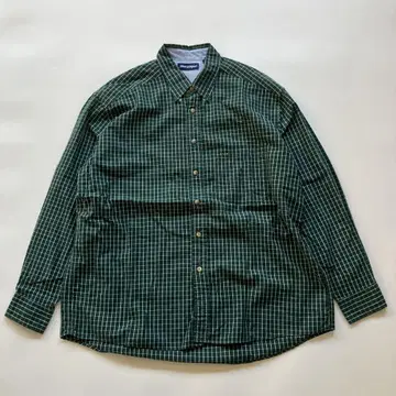 Stars & Stripes GREEN CHECK L/S SHIRTS