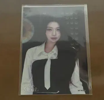 IVE 원영 BE Alright 세븐넷 L판 브로마이드