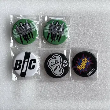 Blankey Jet City 배지 세트 5개