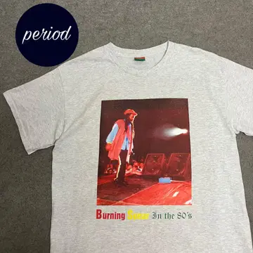 P2279 BurningMusic 90년대 버닝스피어 레게 티셔츠