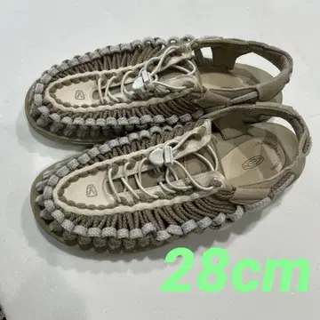 KEEN Uneek 아웃도어 샌들 베이지 28cm
