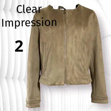 [Clear Impression] 스웨이드풍 자켓/ 베이지 2(M)