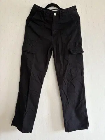 ZARA 블랙 카고 팬츠 EUR 38