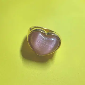 스테인리스 하트 반지