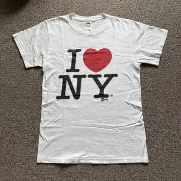 I NY 티셔츠 S 사이즈 화이트