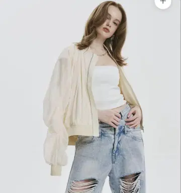 THETOE LILAC TULLE BLOUSON