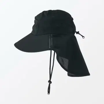 MUJI 바람이 잘 통하는 작게 접을 수 있는 차양 모자 *남녀 공용