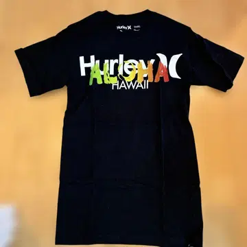 Hurley Aloha Hawaii 티셔츠 S 사이즈 블랙
