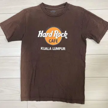 Hard Rock Cafe 티셔츠 M 브라운 KUALA LUMPUR