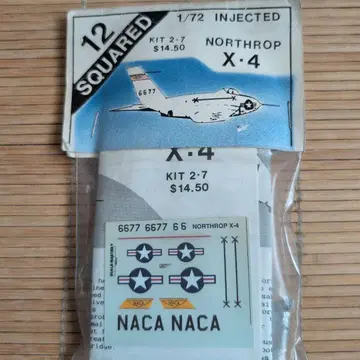 12 SQUARED 1/72 X-4